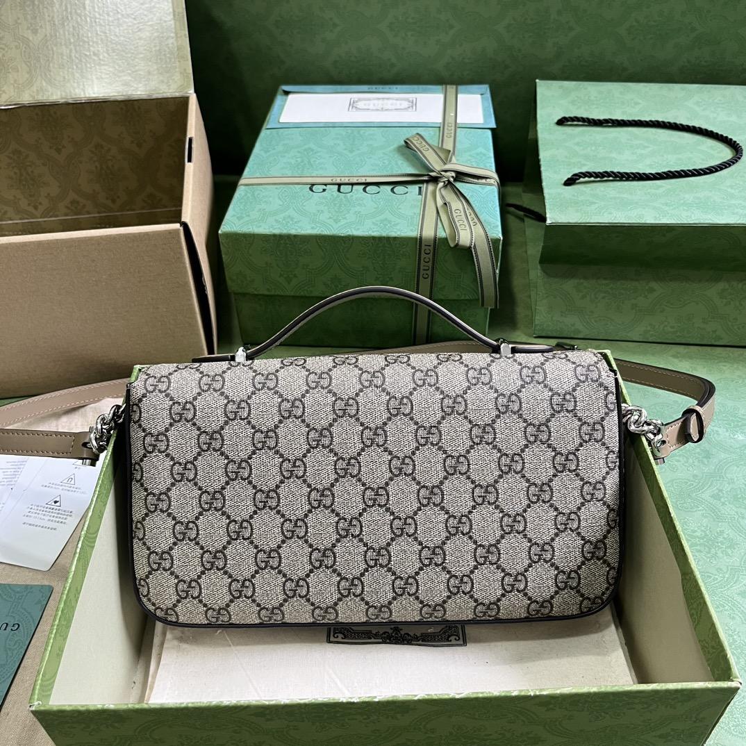 Gucci Petite GG Small Shoulder Bag(27-15-5cm) - FashionPlug