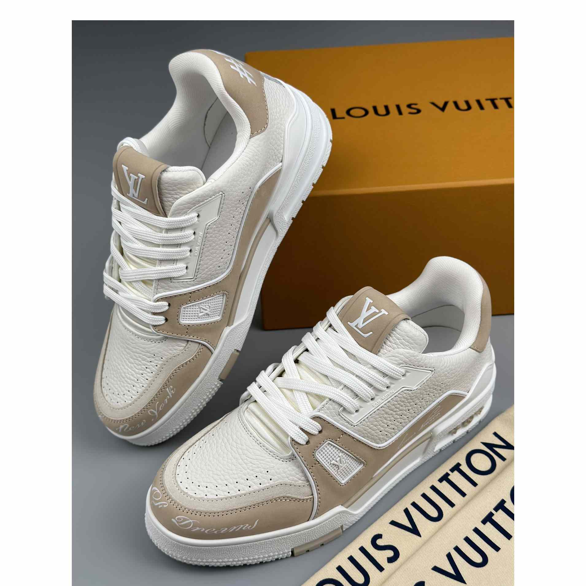 Louis Vuitton LV Trainer Sneaker        - FashionPlug