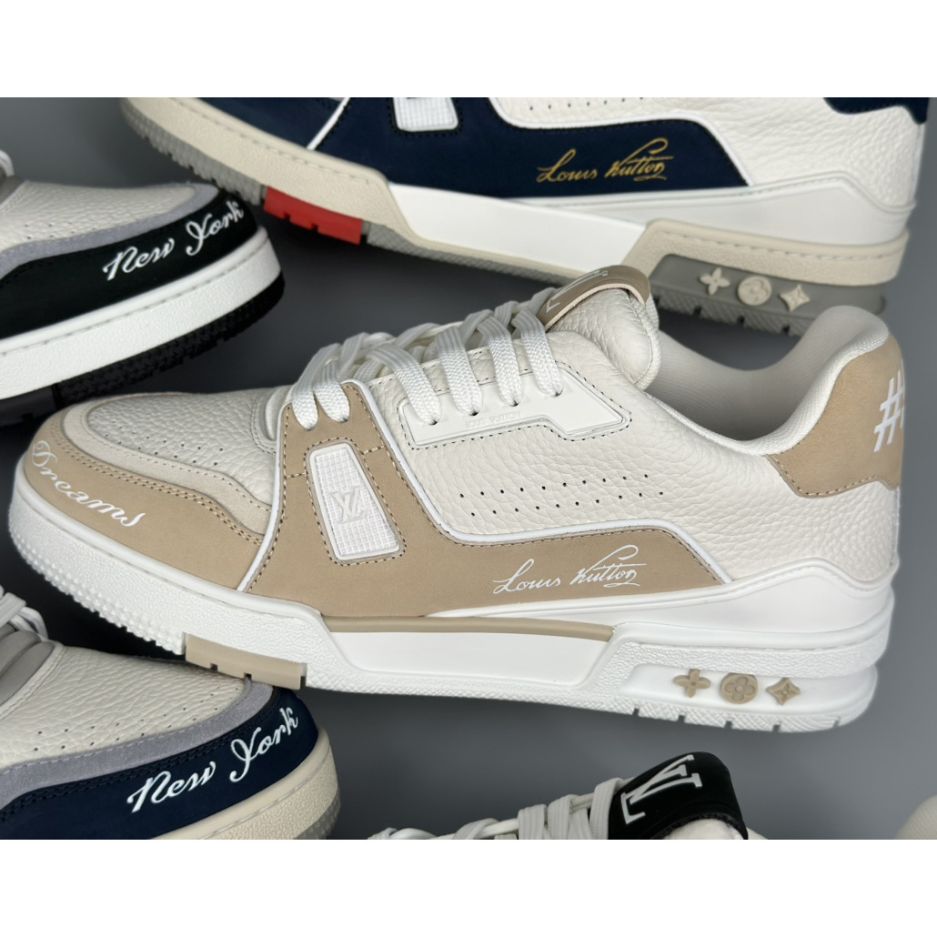 Louis Vuitton LV Trainer Sneaker        - FashionPlug