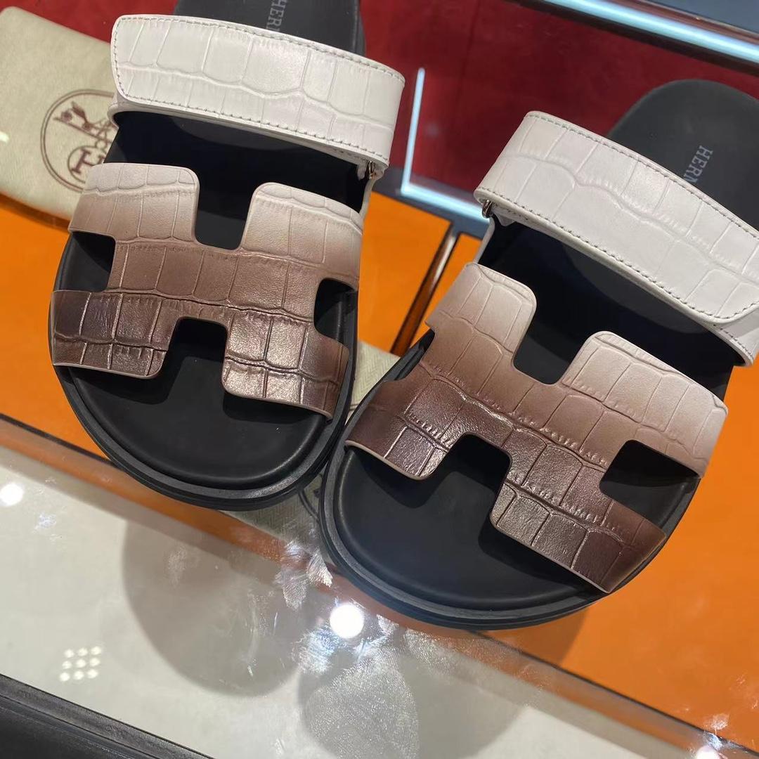 Hermes Authenticated Chypre Sandal - FashionPlug