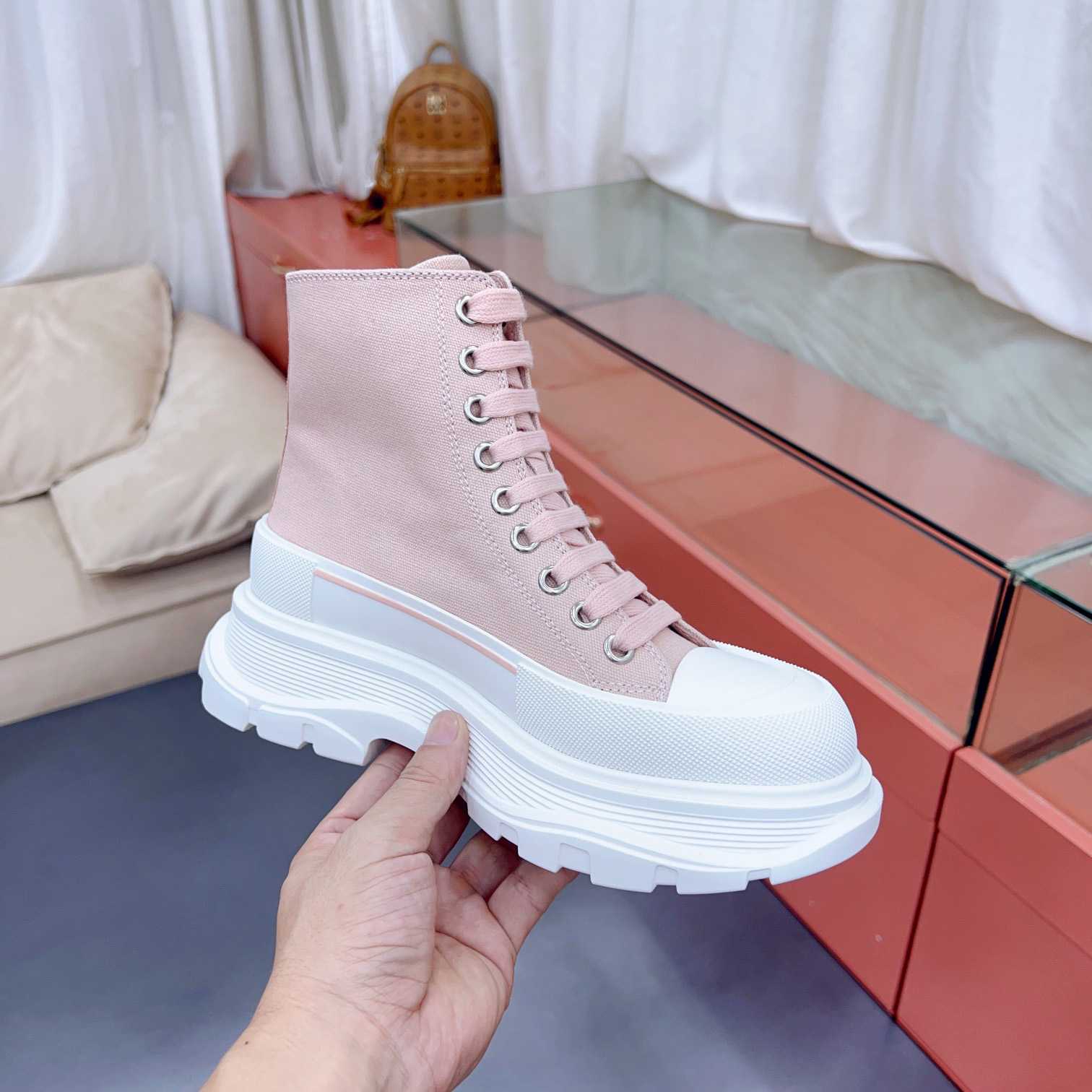 Alexander Mqueen Tread Slick Boot  - FashionPlug