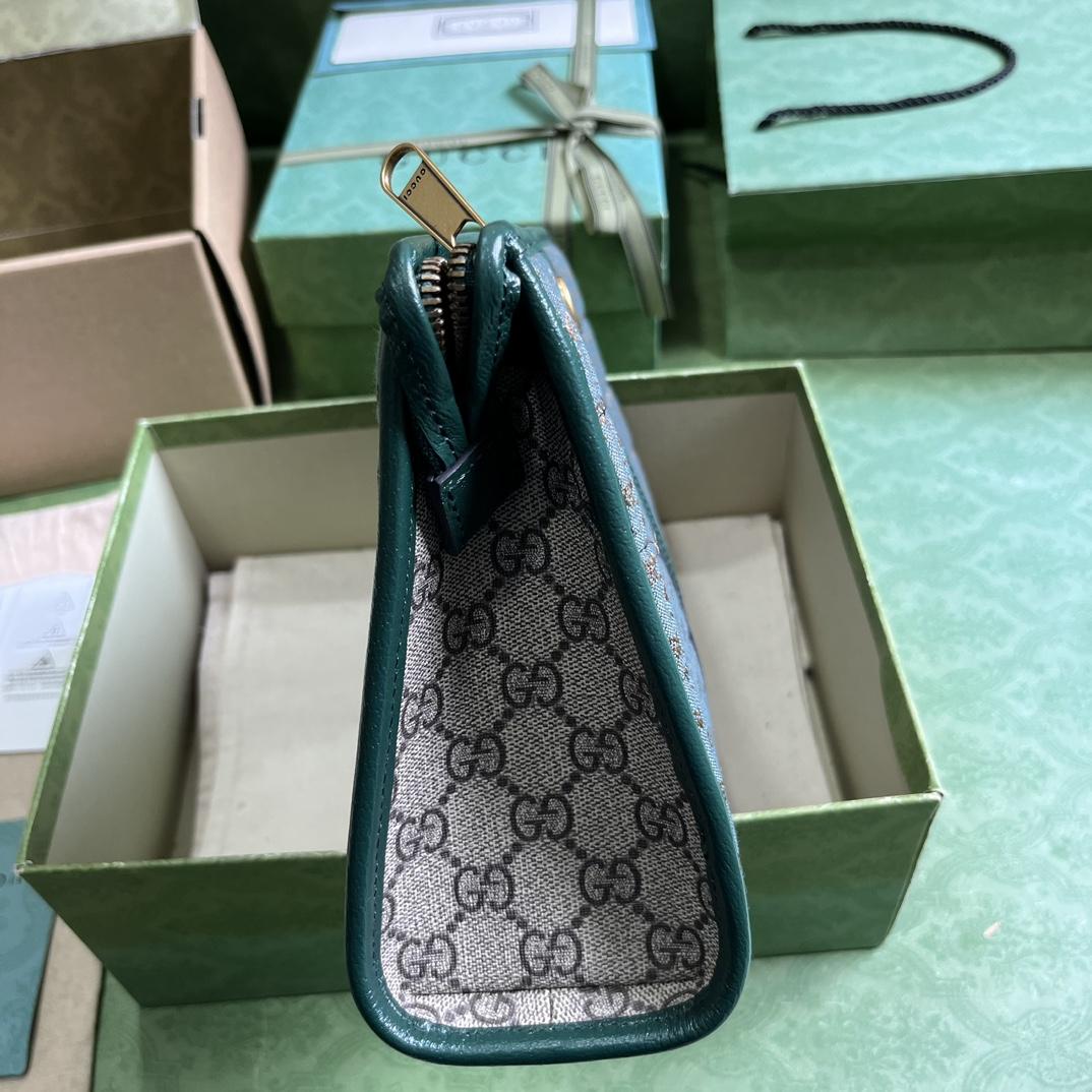 Gucci Mini GG Canvas Pouch (26-20-6cm) - FashionPlug