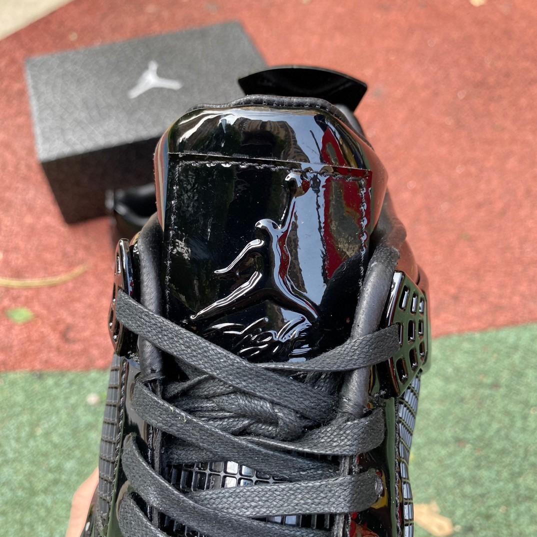 Air Jordan 4 Lab4 Black Sneakers    719864-010 - FashionPlug
