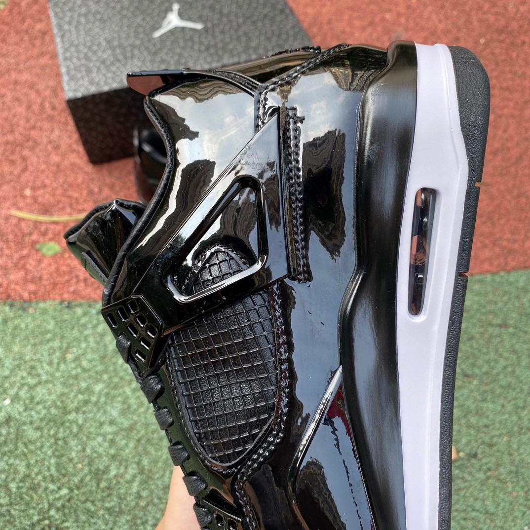 Air Jordan 4 Lab4 Black Sneakers    719864-010 - FashionPlug