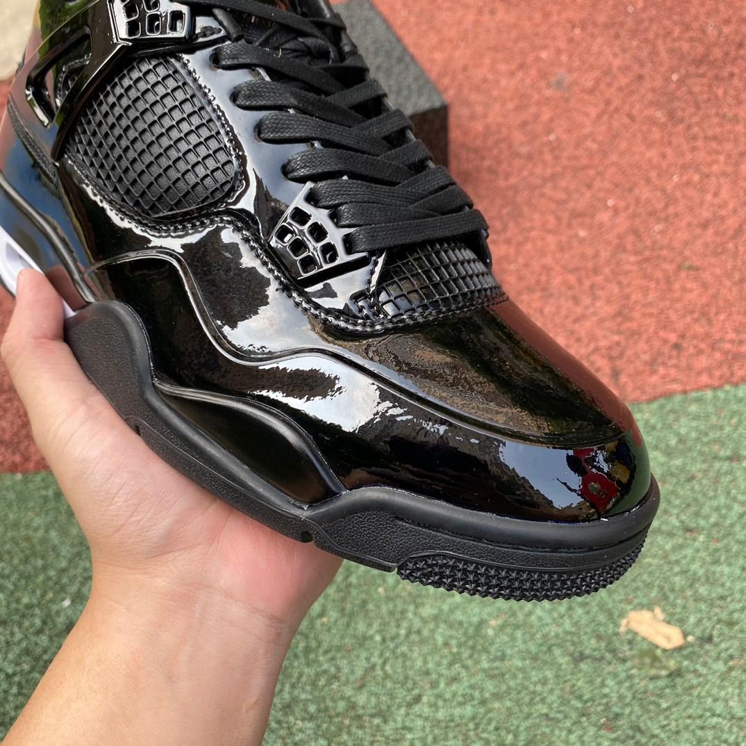 Air Jordan 4 Lab4 Black Sneakers    719864-010 - FashionPlug