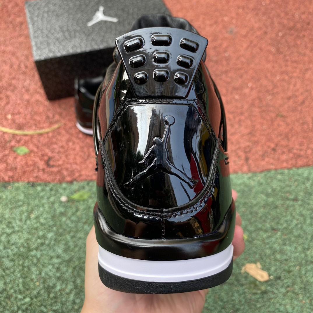 Air Jordan 4 Lab4 Black Sneakers    719864-010 - FashionPlug