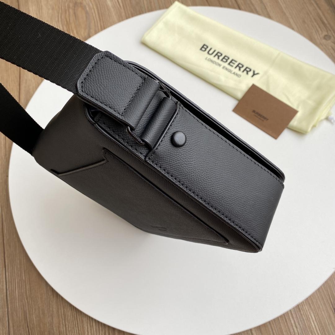 Burberry Leather Small Alfred Messenger Bag - FashionPlug