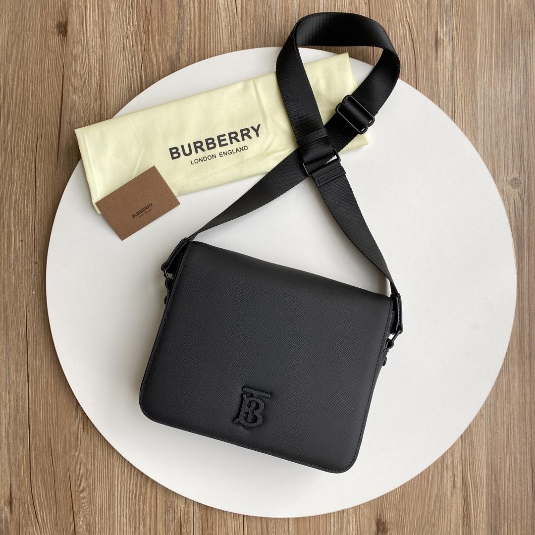 Burberry Leather Small Alfred Messenger Bag - FashionPlug