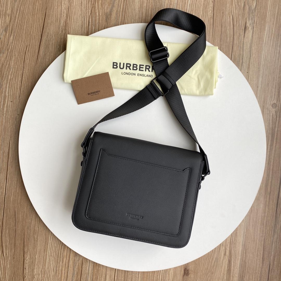 Burberry Leather Small Alfred Messenger Bag - FashionPlug