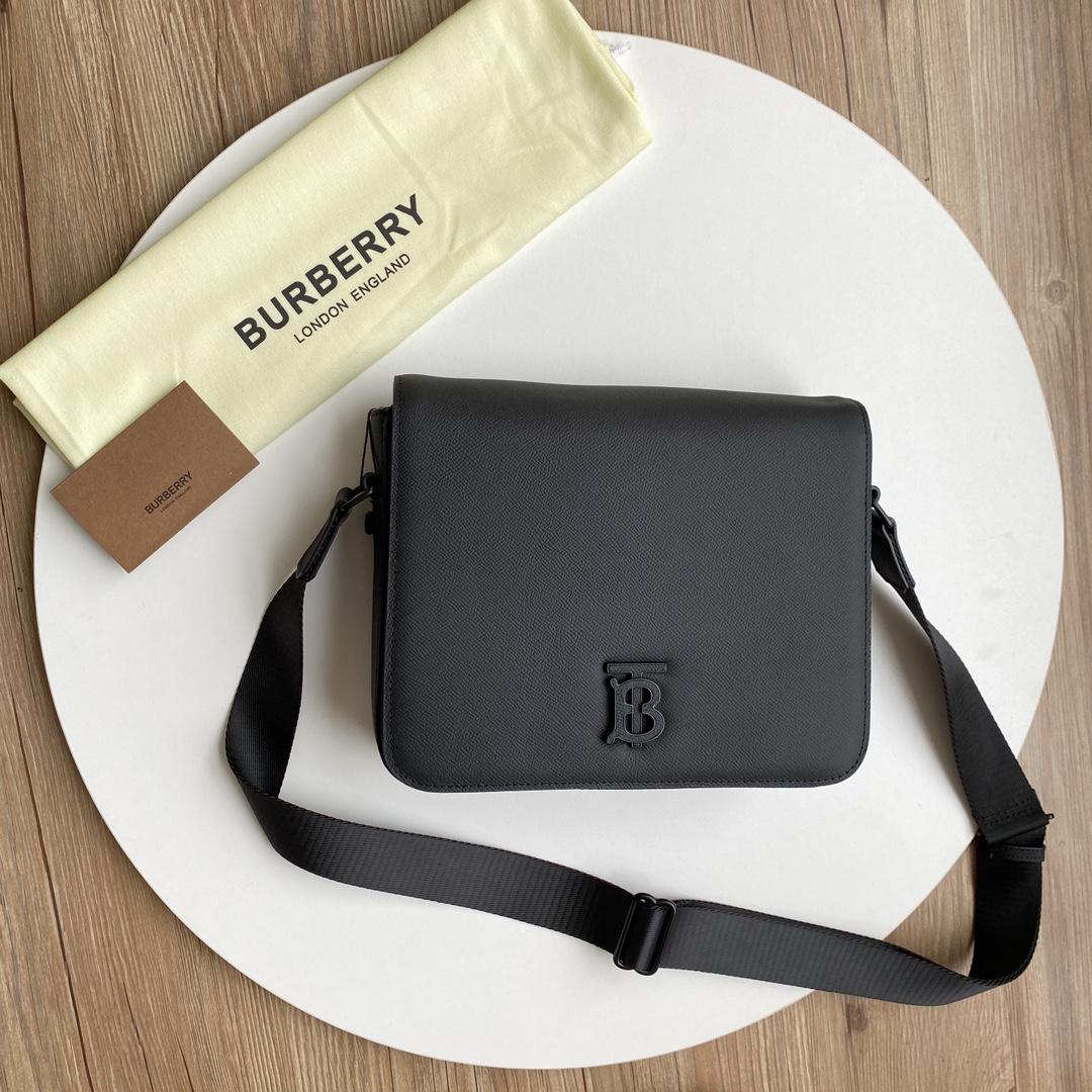 Burberry Leather Small Alfred Messenger Bag - FashionPlug