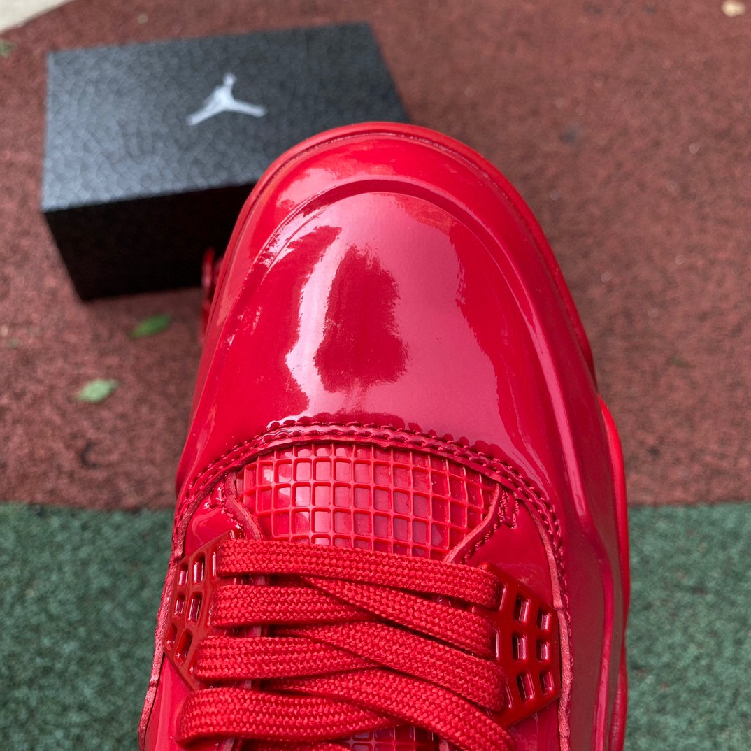 Air Jordan 4 Lab4 Red Sneakers    719864-600 - FashionPlug