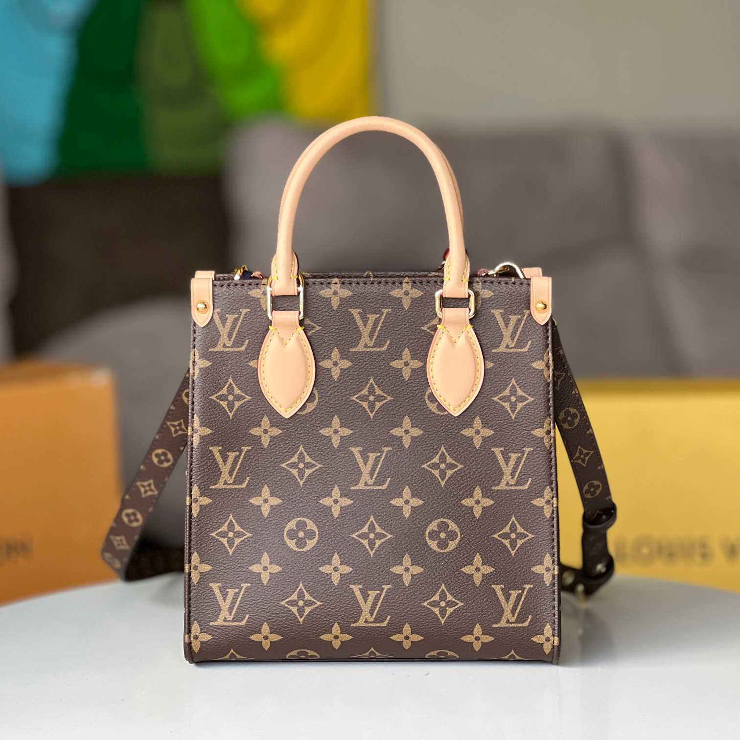 Louis Vuitton Sac Plat BB (21.5x22x9cm)M46265 - FashionPlug