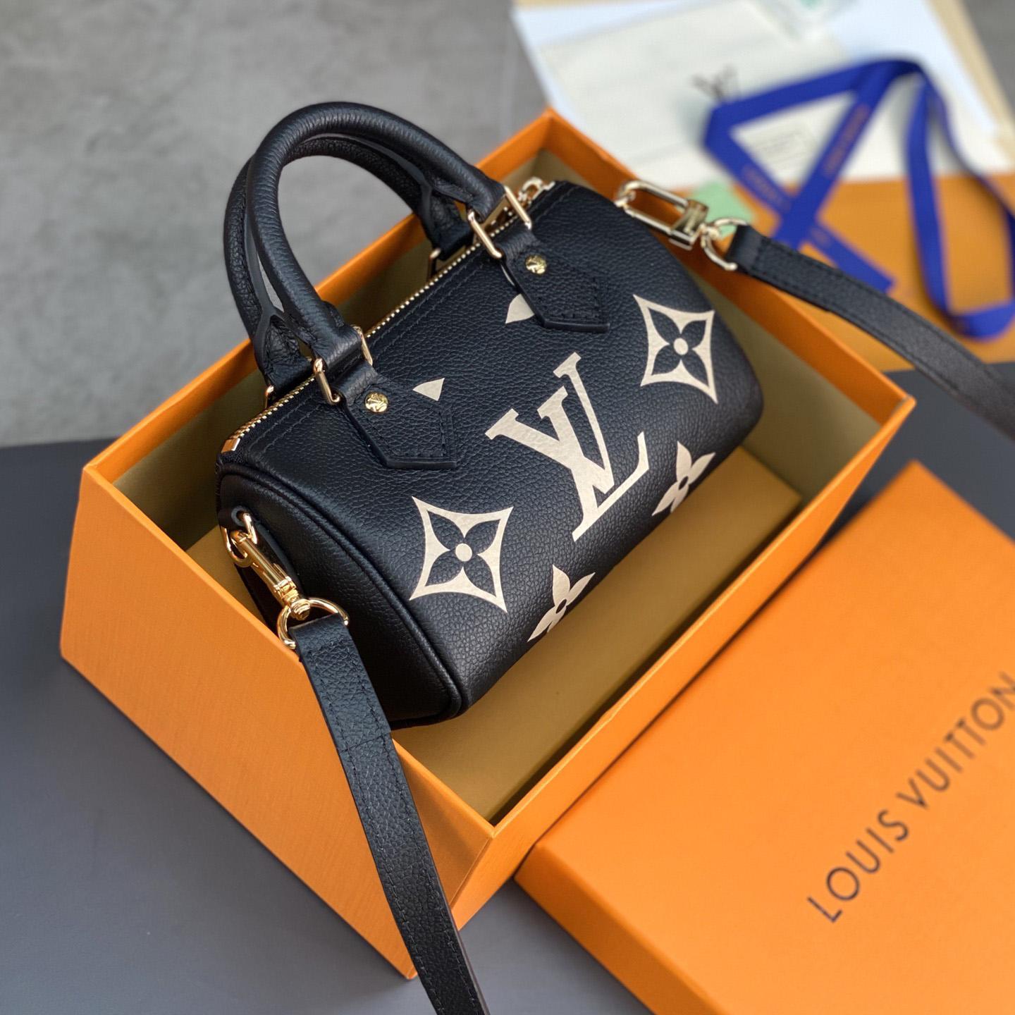 Louis Vuitton Nano Speedy (16-10-7.5cm)       M81456 - FashionPlug