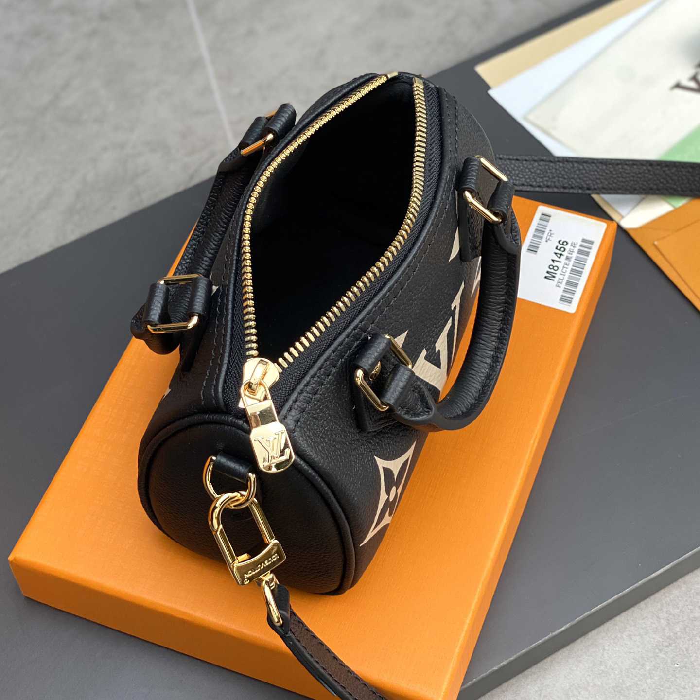 Louis Vuitton Nano Speedy (16-10-7.5cm)       M81456 - FashionPlug