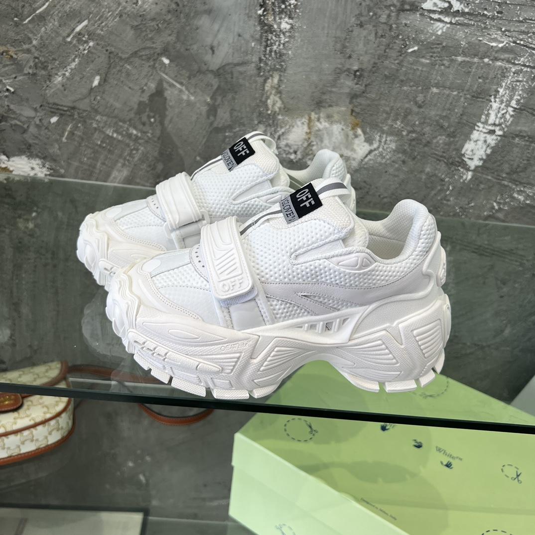 Off White Glove Slip-on Sneakers - FashionPlug