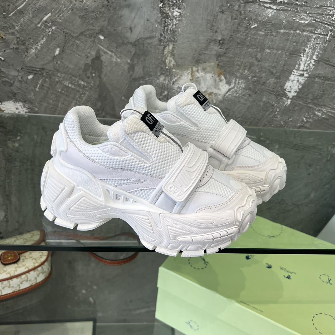 Off White Glove Slip-on Sneakers - FashionPlug