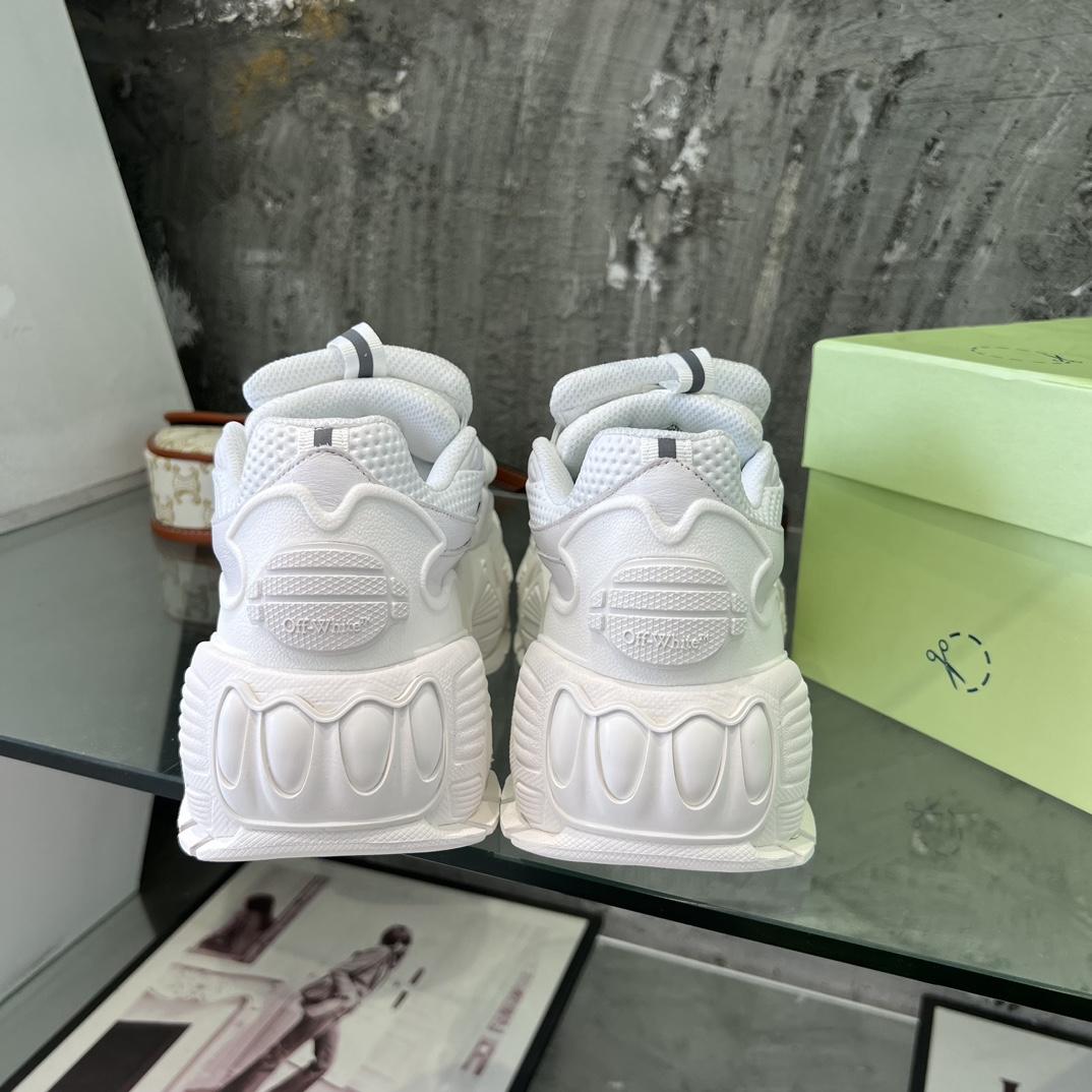 Off White Glove Slip-on Sneakers - FashionPlug