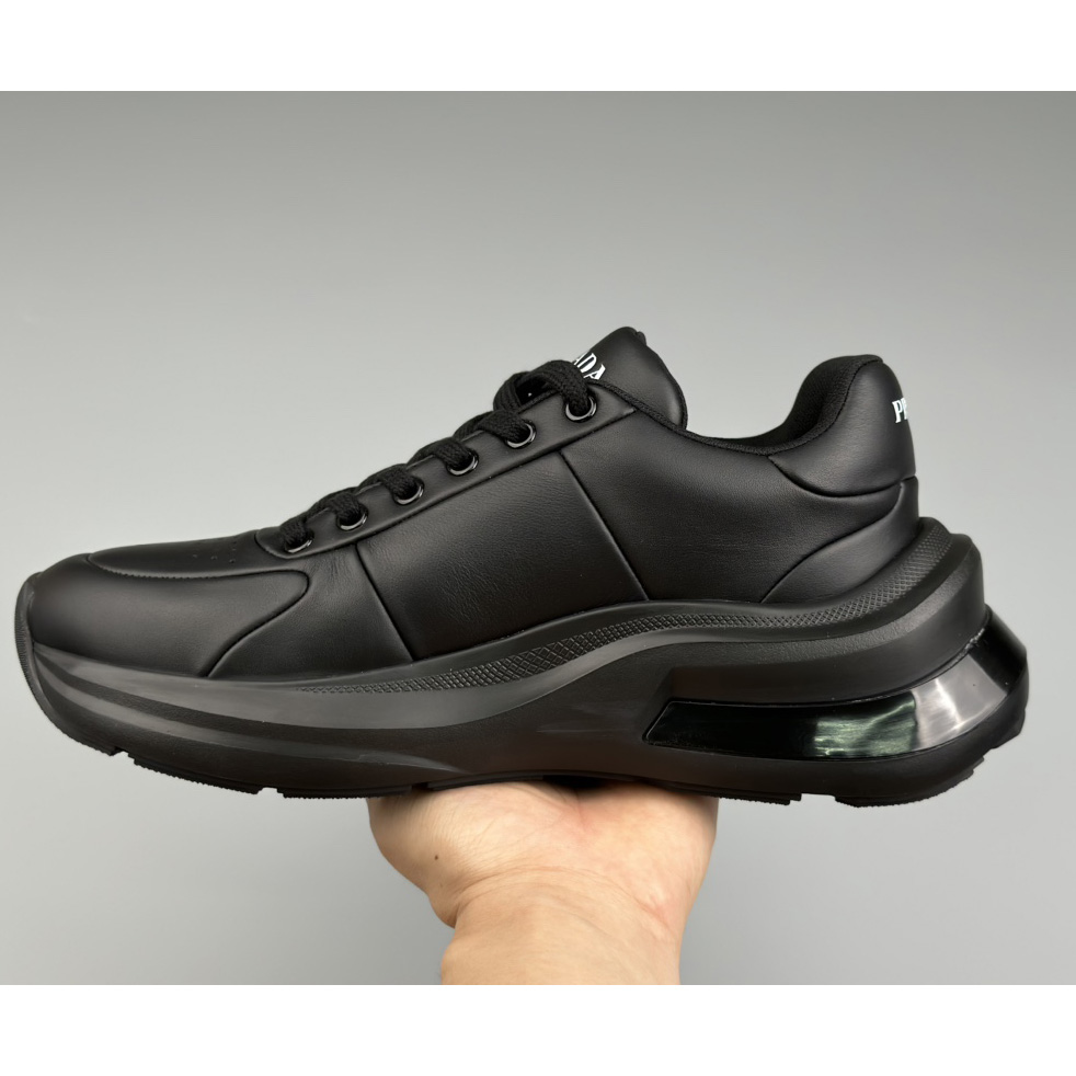 Prada Leather Sneakers(upon uk size) - FashionPlug