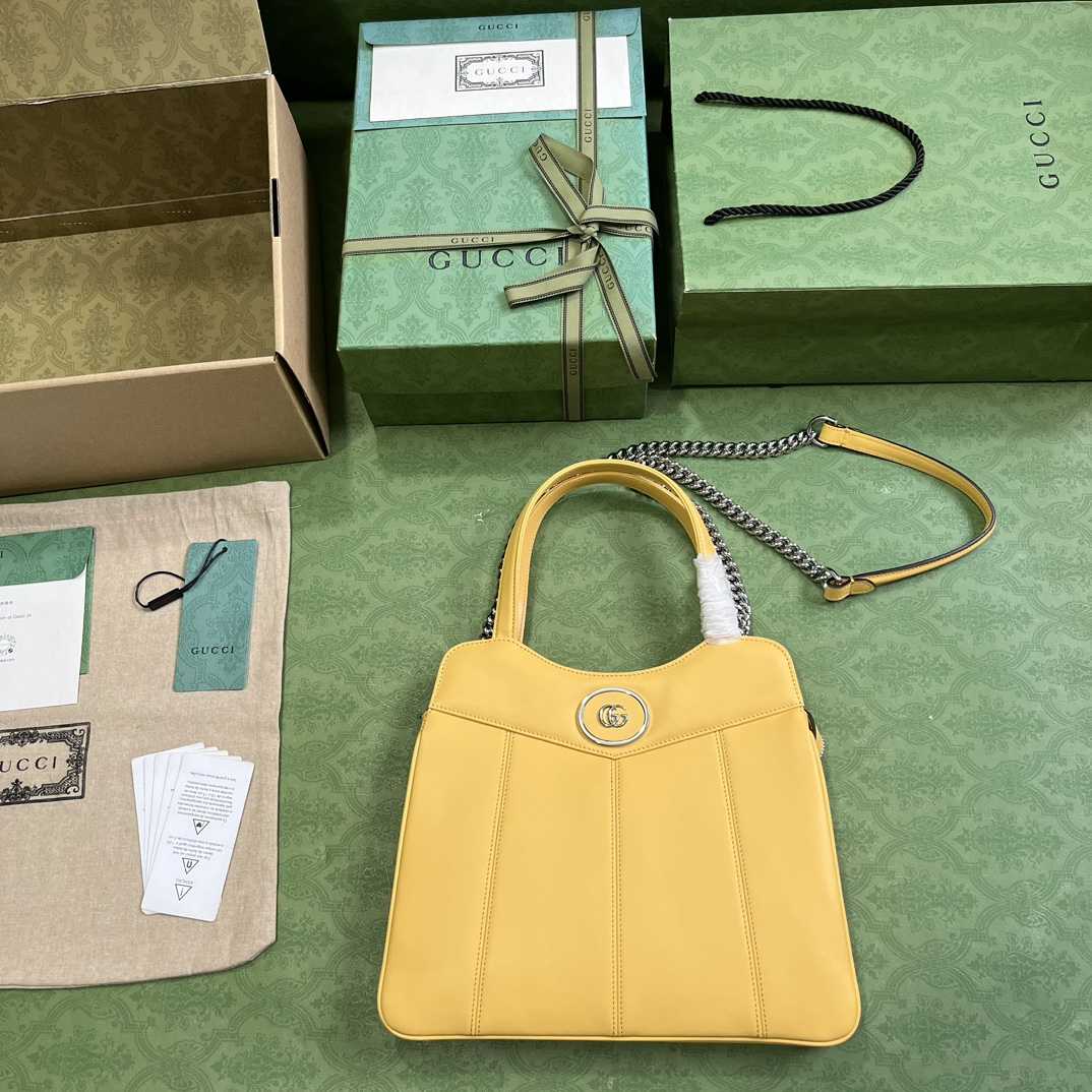 Gucci Petite GG Small Tote Bag (28-21-6.5cm) - FashionPlug