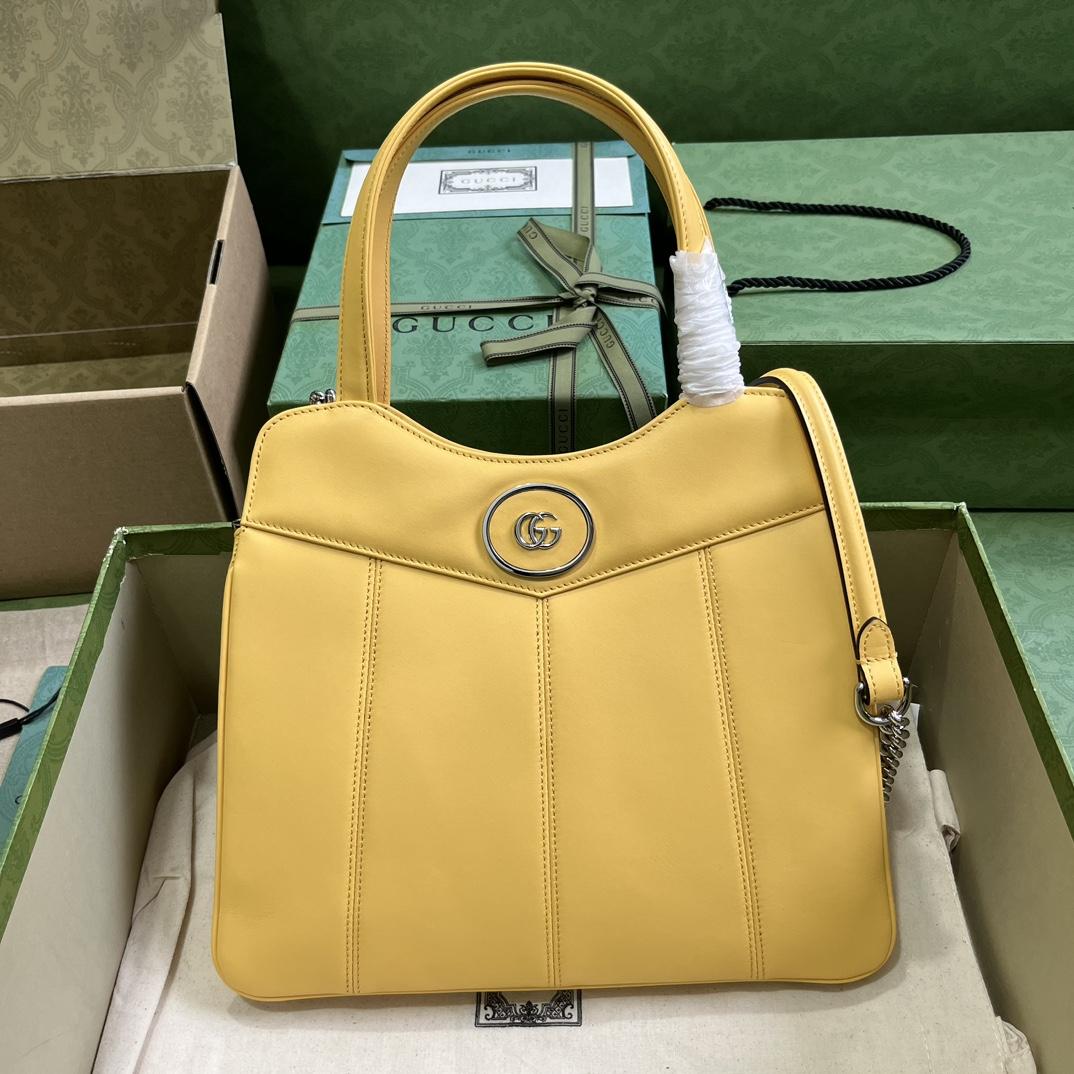 Gucci Petite GG Small Tote Bag (28-21-6.5cm) - FashionPlug