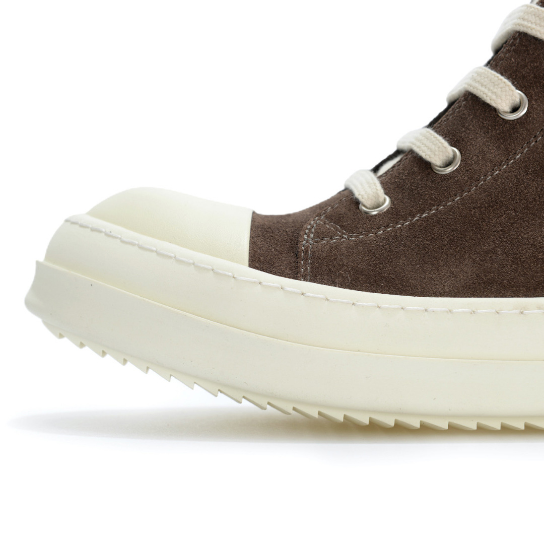 Rick Owens High-Top Sneakers - FashionPlug