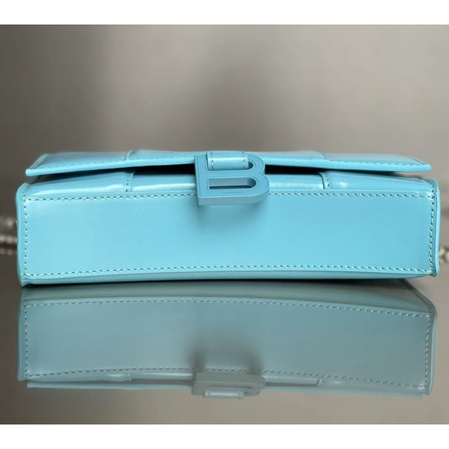 Balenciaga XS Hourglass Wallet Shoulder Bag  (19.3-11.9-4.8cm) - FashionPlug