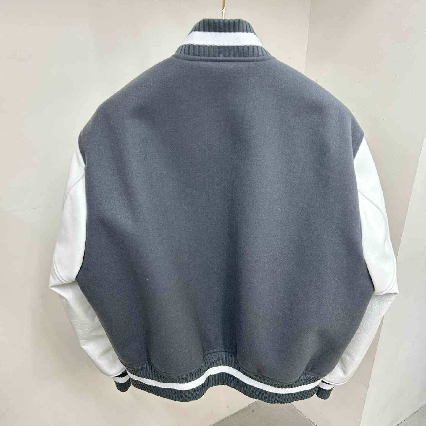 Givenchy Varsity Jacket In Wool And Leather - FashionPlug