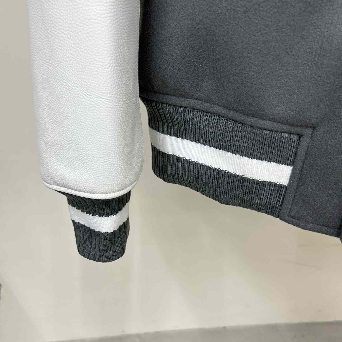 Givenchy Varsity Jacket In Wool And Leather - FashionPlug