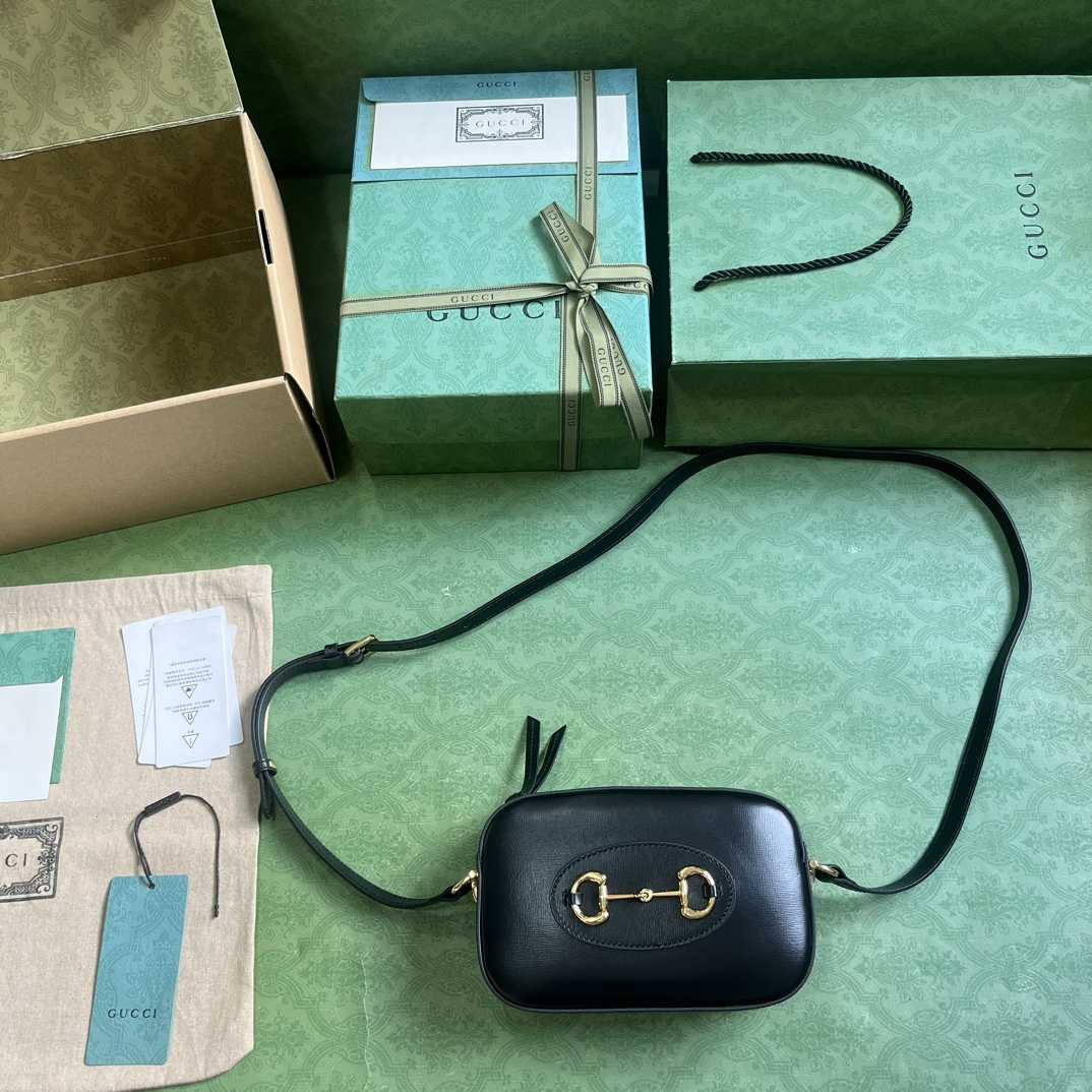 Gucci Horsebit 1955 Small Shoulder Bag (20x 13x 6cm) - FashionPlug