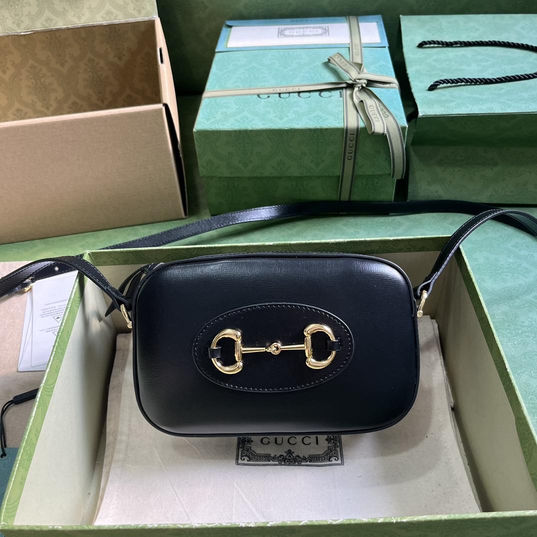 Gucci Horsebit 1955 Small Shoulder Bag (20x 13x 6cm) - FashionPlug