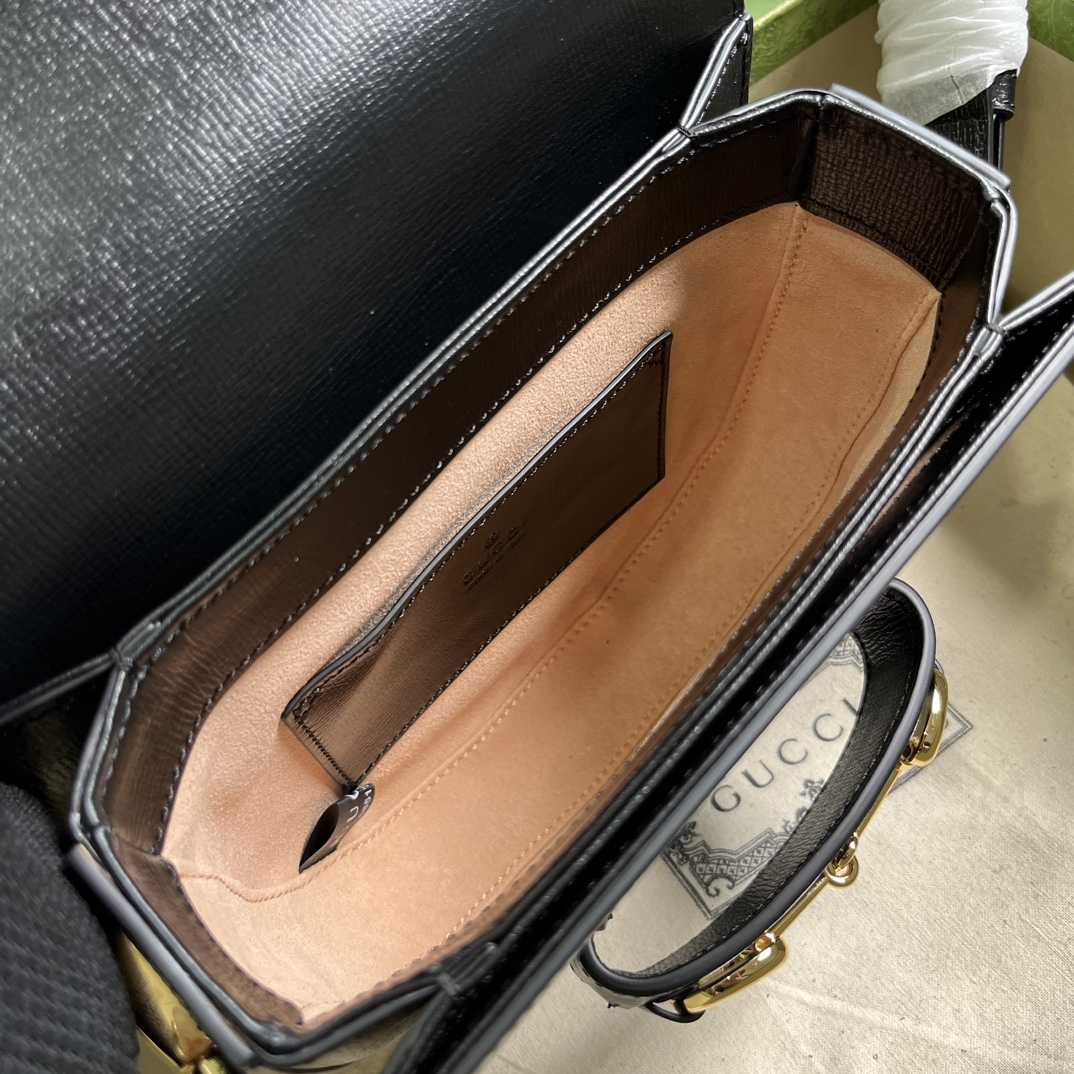 Gucci Horsebit 1955 Mini Rounded Bag (20x 13x 6cm) - FashionPlug