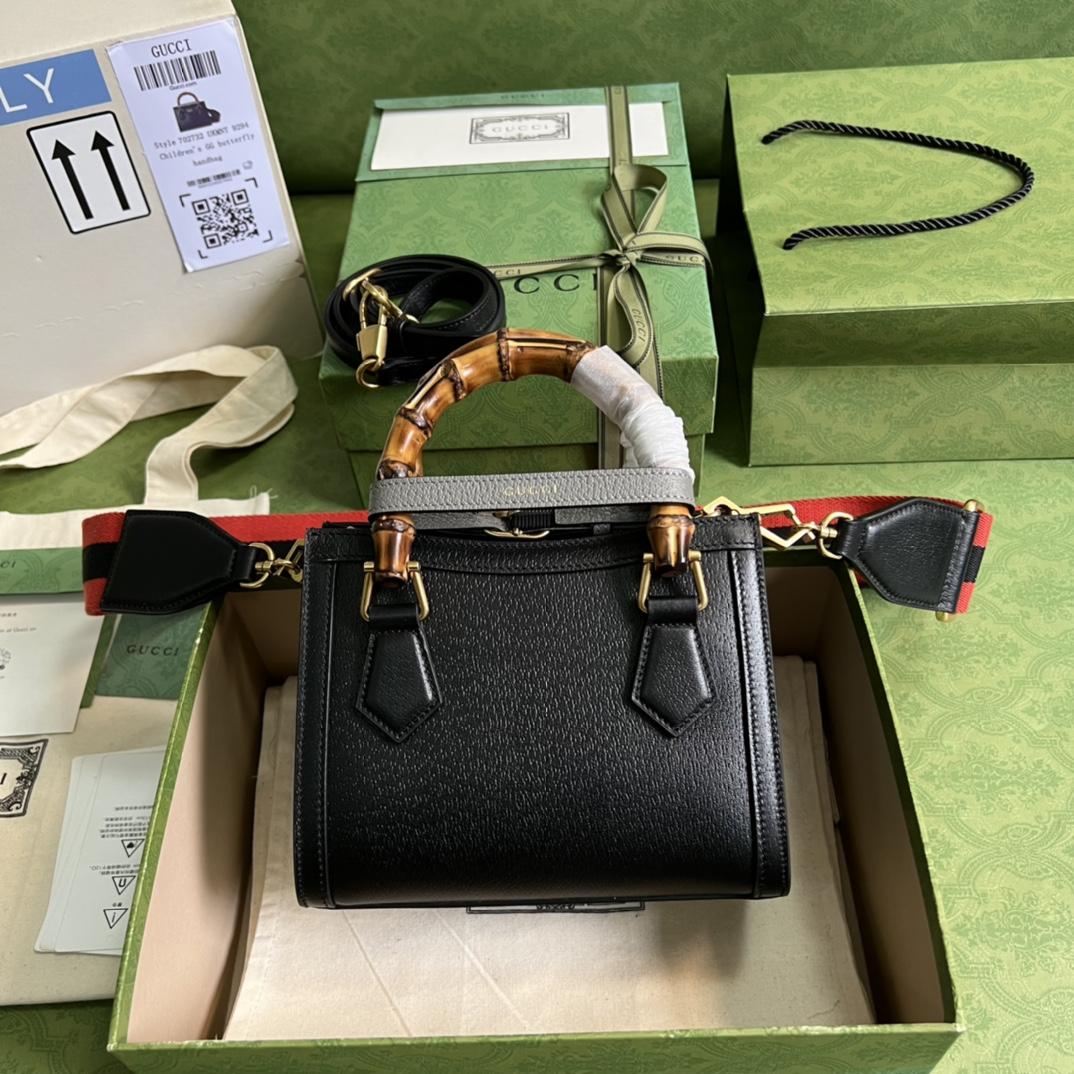 Gucci Diana Mini Tote Bag(20*16*10cm) - FashionPlug