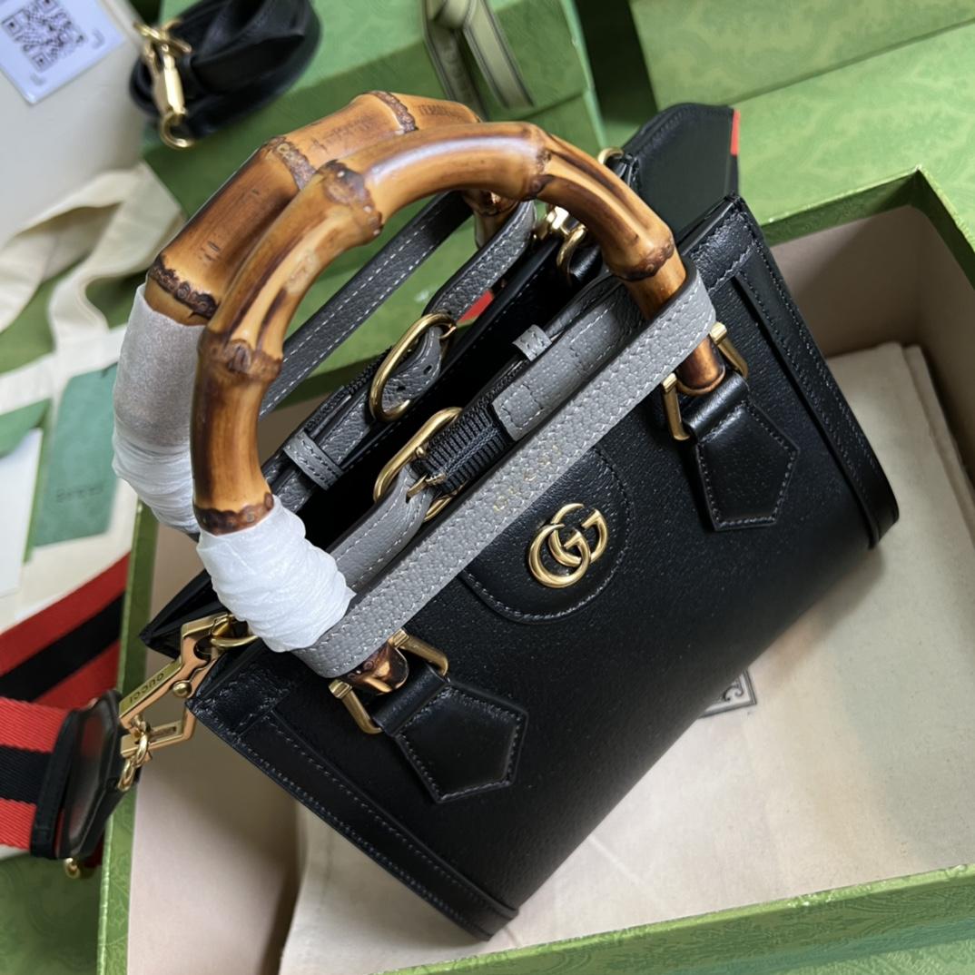 Gucci Diana Mini Tote Bag(20*16*10cm) - FashionPlug