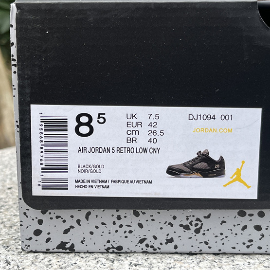 Air Jordan 5 Retro Low WF Sneakers     DJ1094-001  - FashionPlug