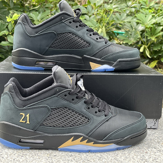 Air Jordan 5 Retro Low WF Sneakers     DJ1094-001  - FashionPlug