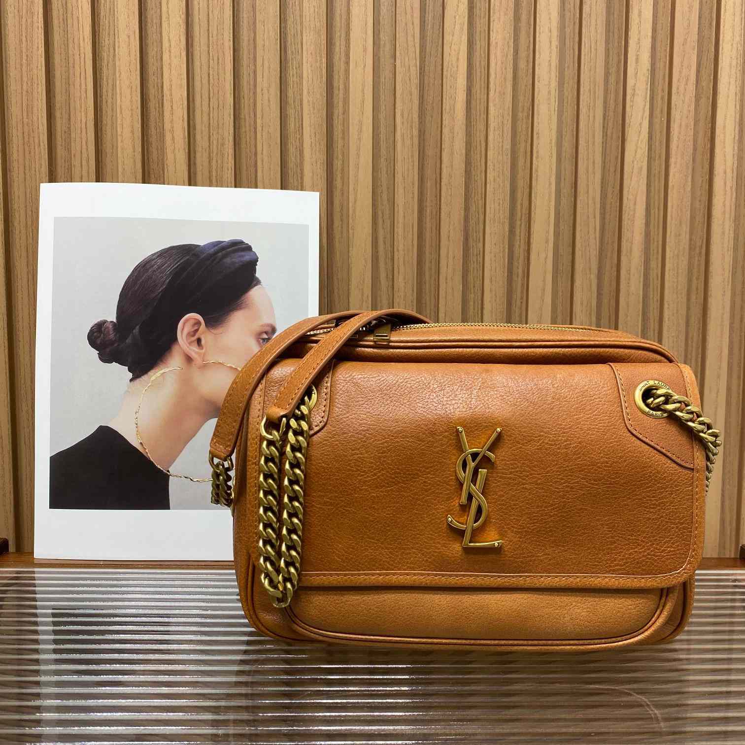 Saint Laurent Solferino Shoulder Bag (26x19x7.5cm) - FashionPlug
