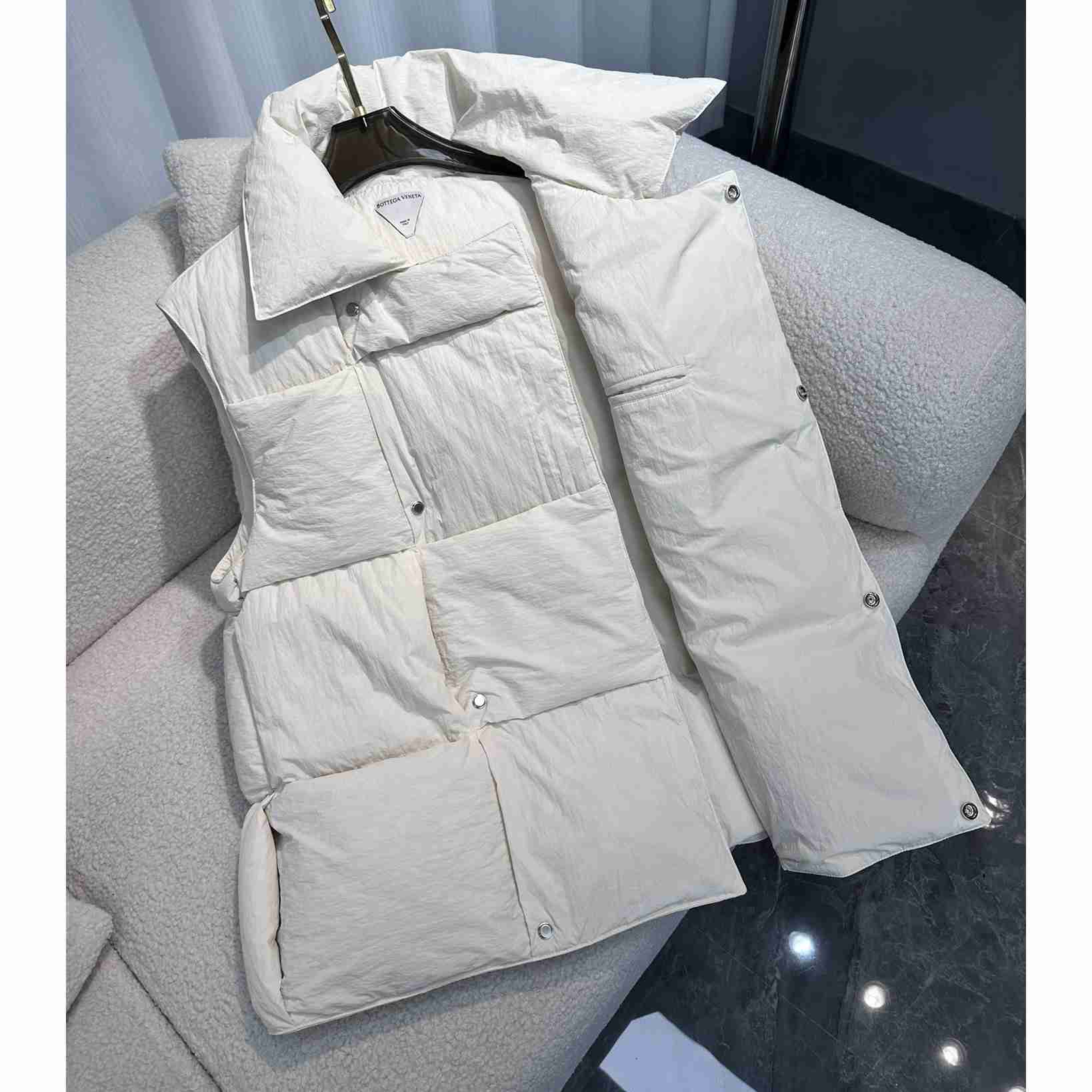 Bottega Veneta Padded Nylon Vest - FashionPlug
