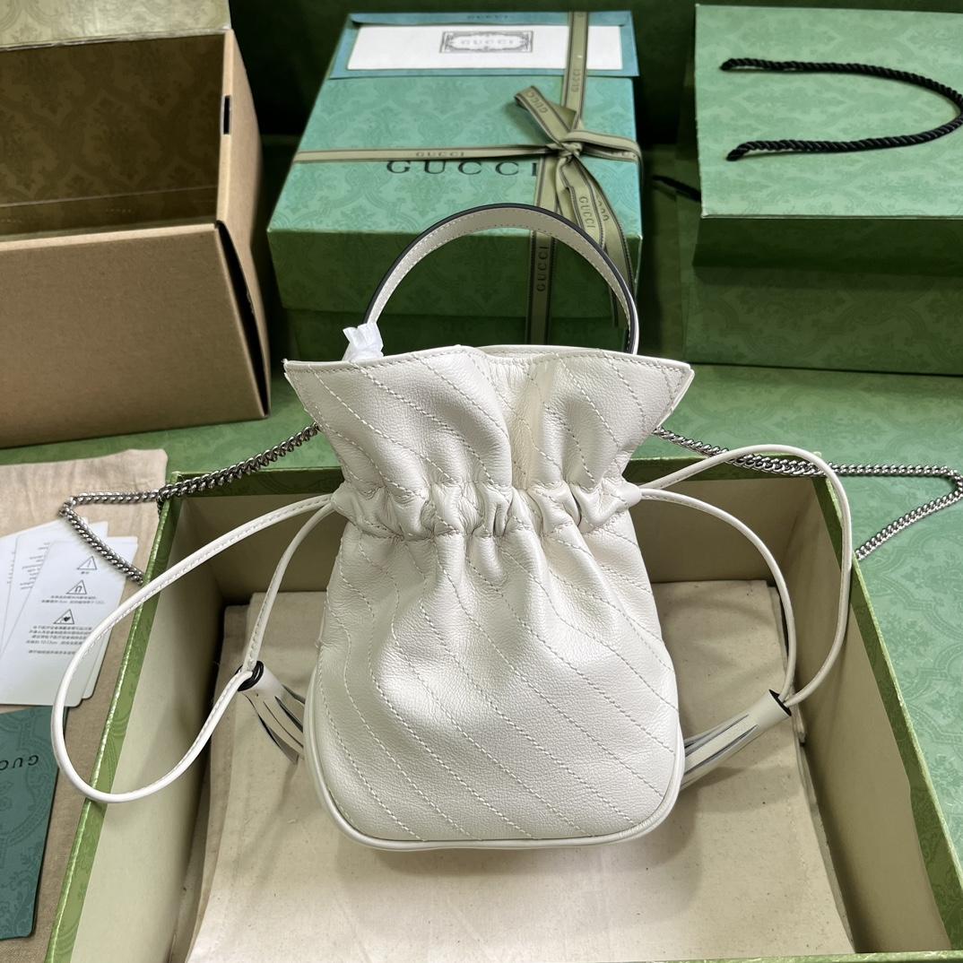 Gucci Blondie Mini Bucket Bag - FashionPlug