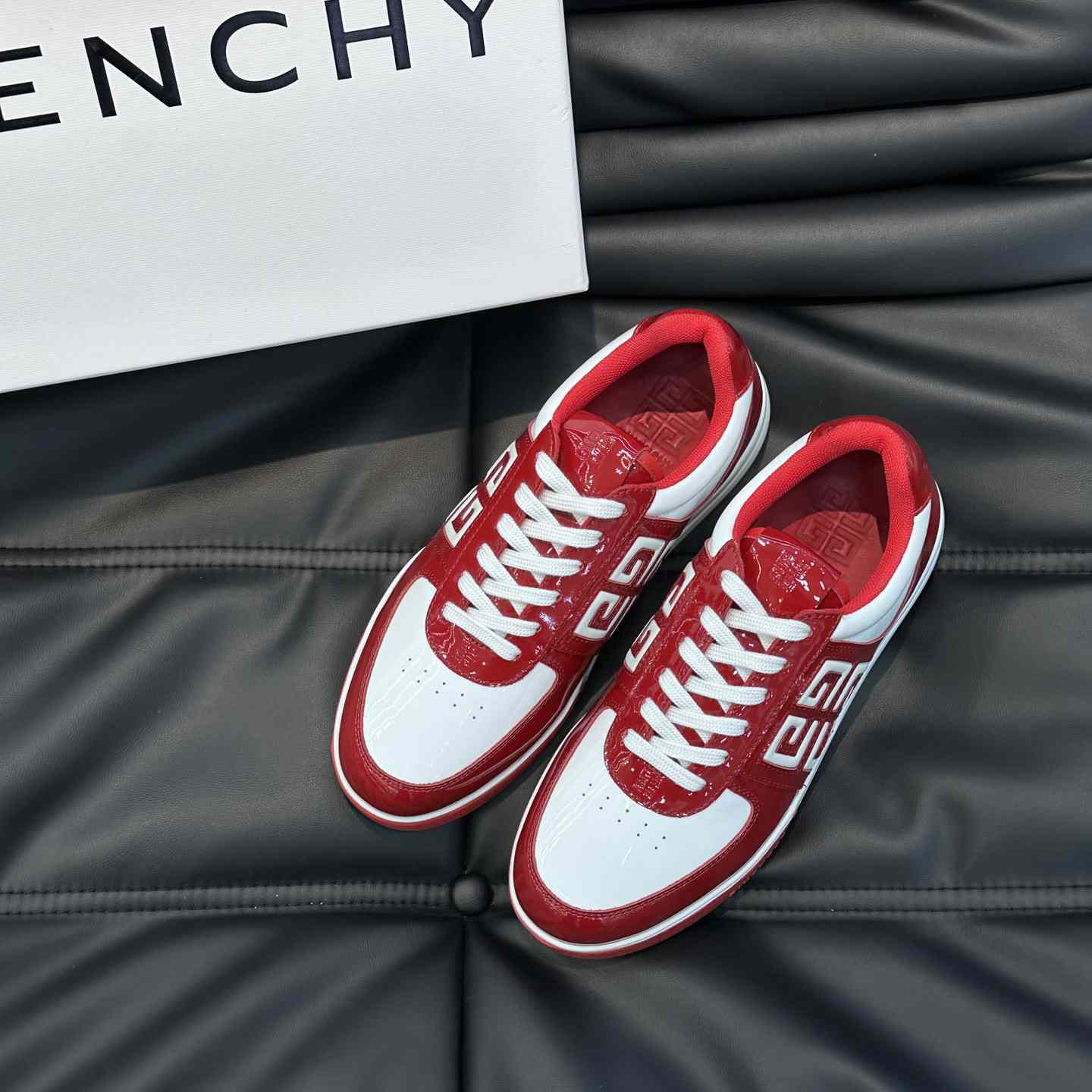 Givenchy G4 Sneakers In Patent Leather - FashionPlug