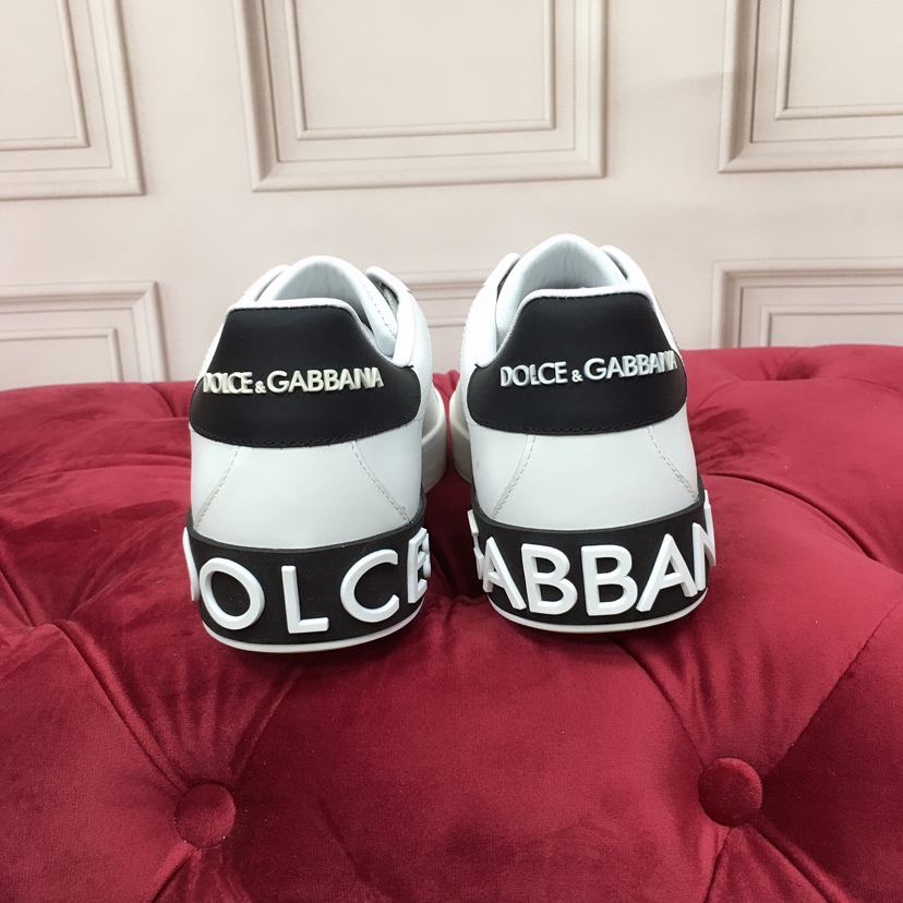 Dolce & Gabbana Portofino 'Eleganza Print - White Black' - FashionPlug