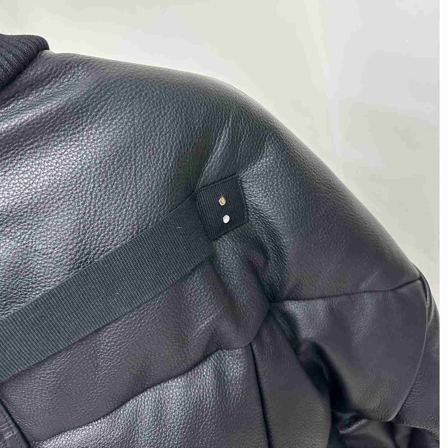 Rick Owens Down Jacket With Zipper - FashionPlug