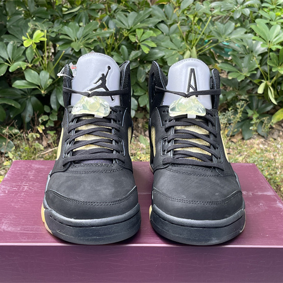 A Ma Maniére x Air Jordan 5 “Black” Sneakers     FD1330-001  - FashionPlug