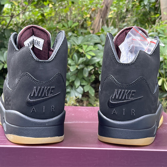 A Ma Maniére x Air Jordan 5 “Black” Sneakers     FD1330-001  - FashionPlug