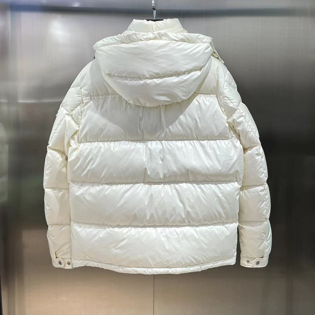 Moncler Feather-down Hooded Puffer Jacket - FashionPlug