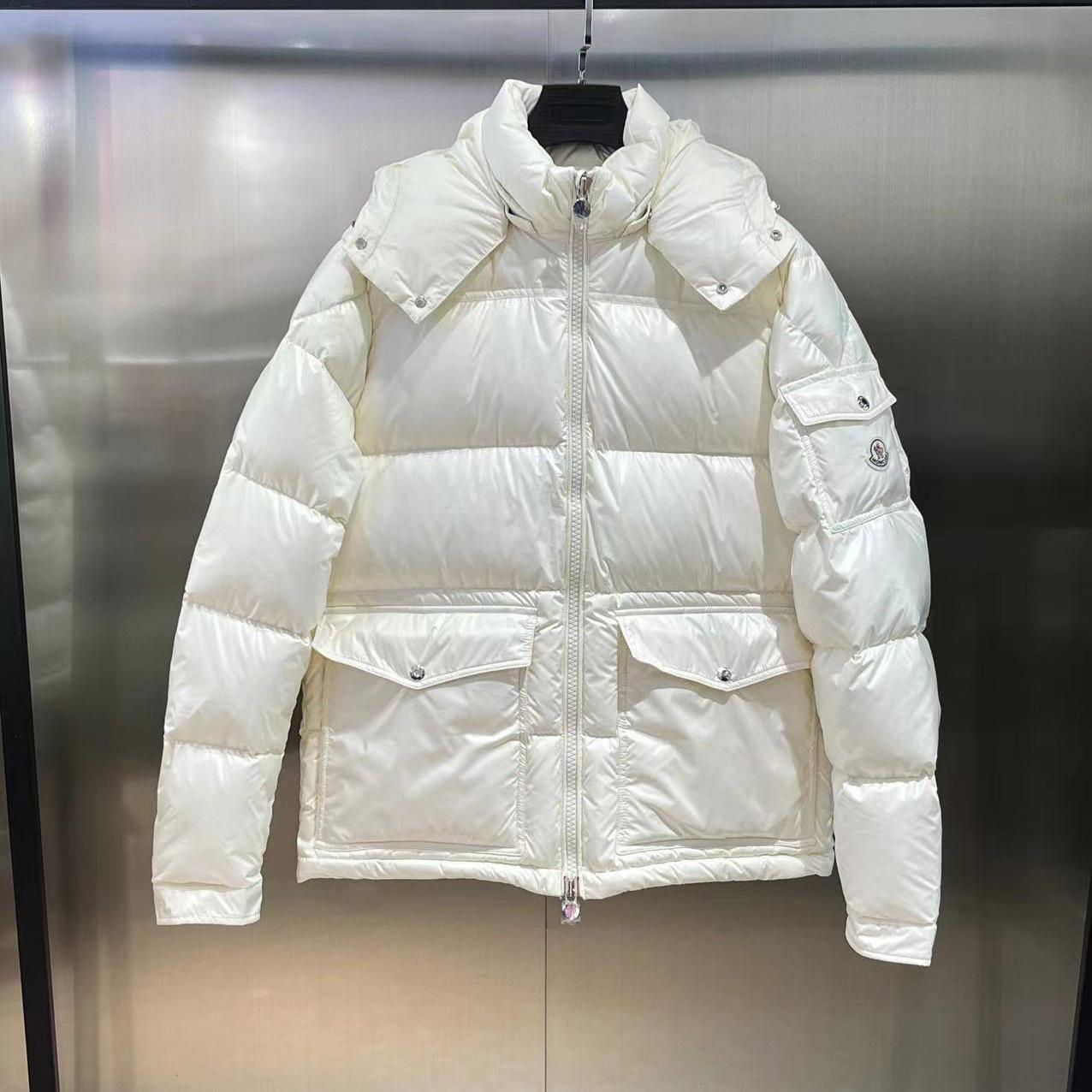 Moncler Feather-down Hooded Puffer Jacket - FashionPlug