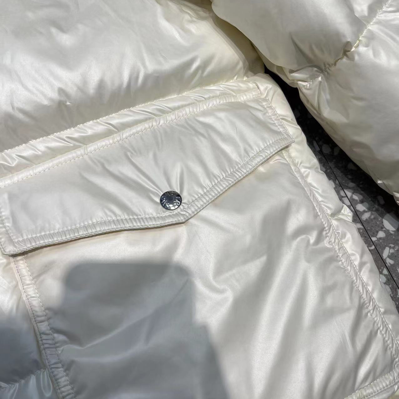 Moncler Feather-down Hooded Puffer Jacket - FashionPlug