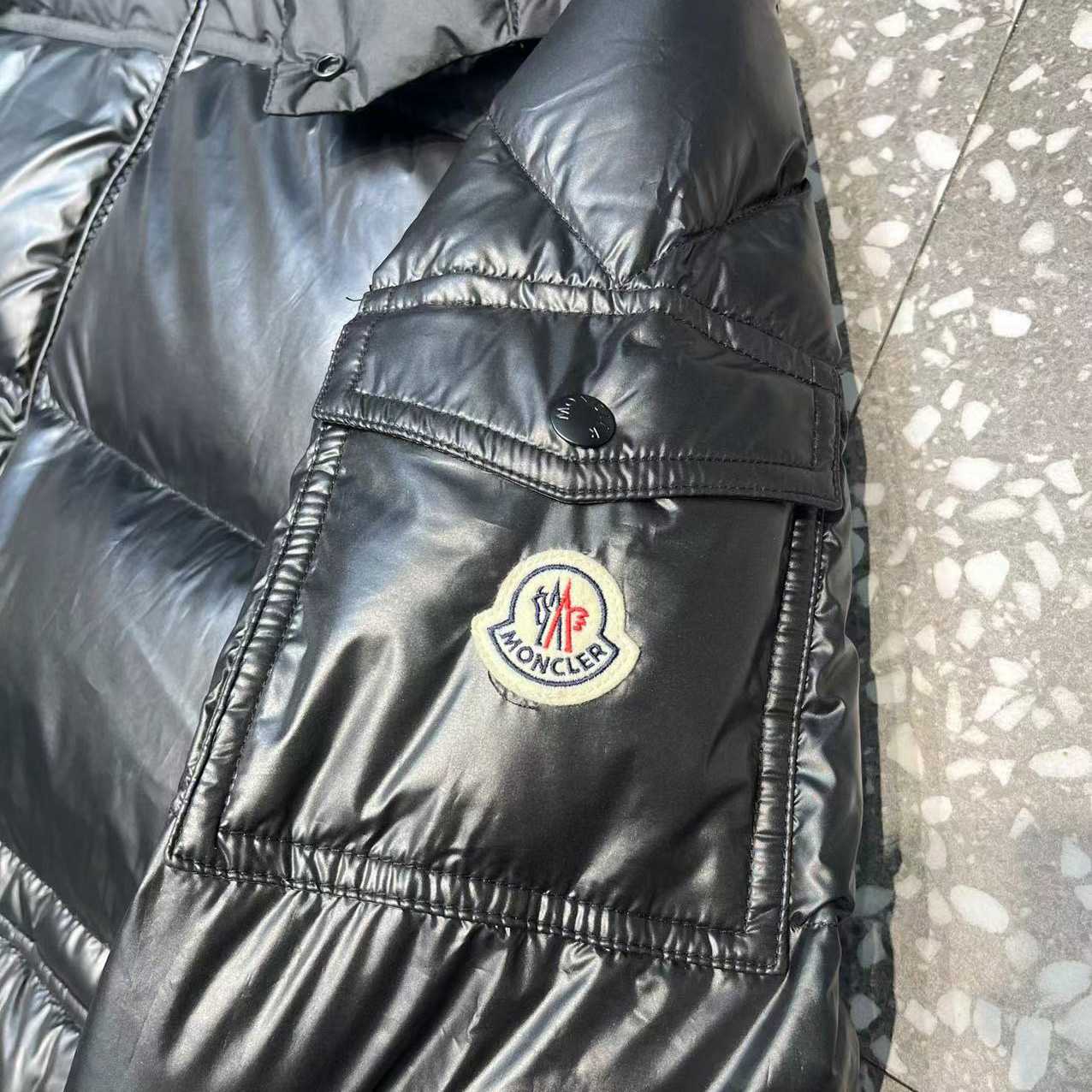 Moncler Feather-down Hooded Puffer Jacket - FashionPlug