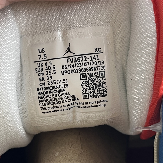 Air Jordan 1 Low Sneaker      FV3622-141 - FashionPlug