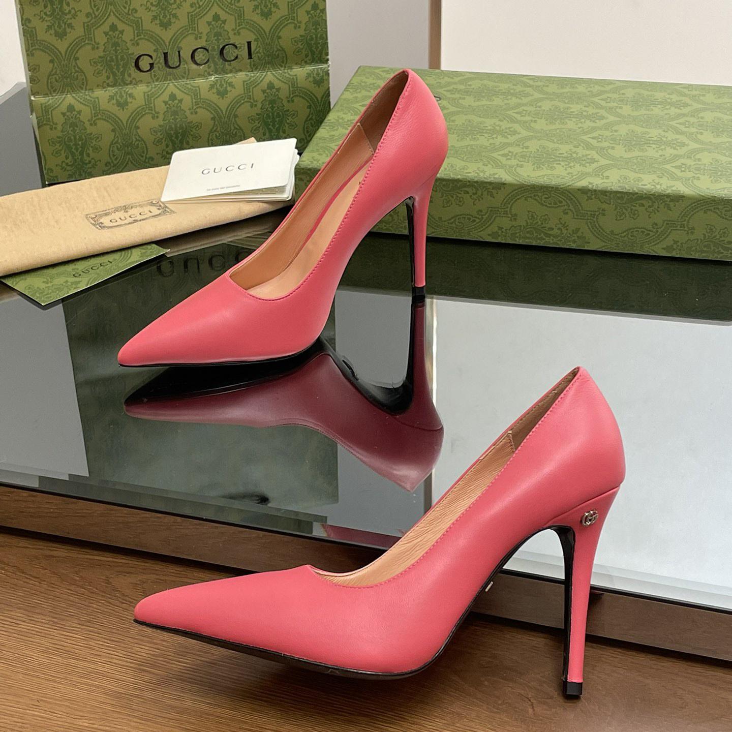 Gucci Women's Mid-heel Pump - FashionPlug