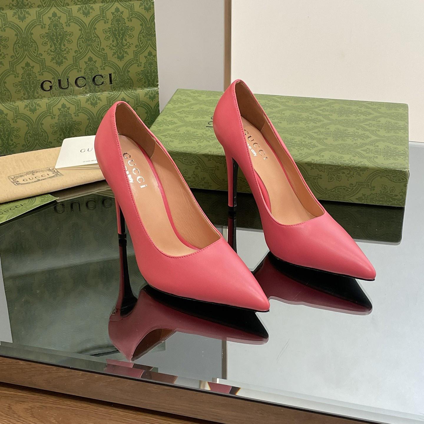 Gucci Women's Mid-heel Pump - FashionPlug